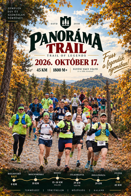 Panoráma Trail 26 Plakát